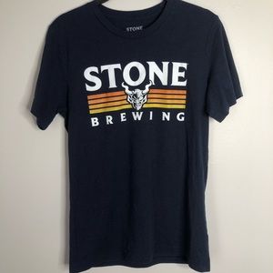 Stone Brewing Unisex T shirt Medium crew neck